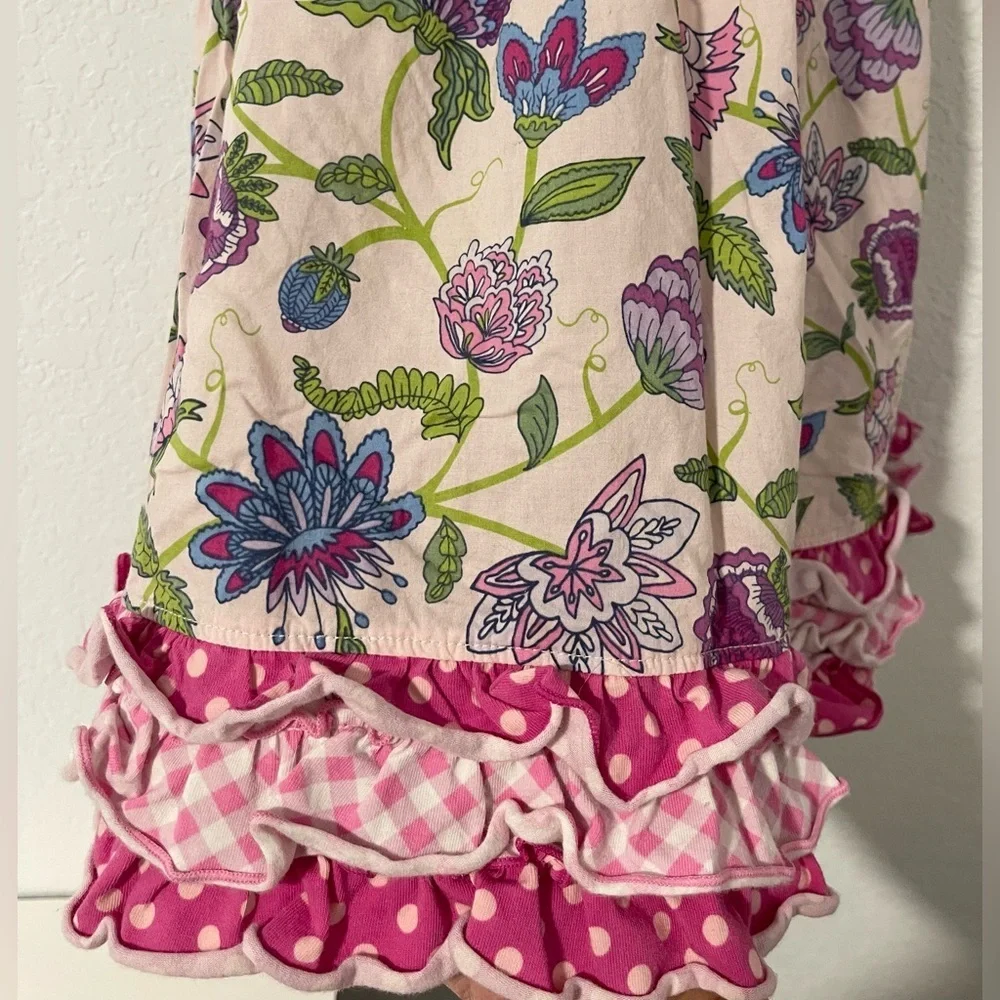 Matilda Jane: Girls Polka Dot and Floral Dress